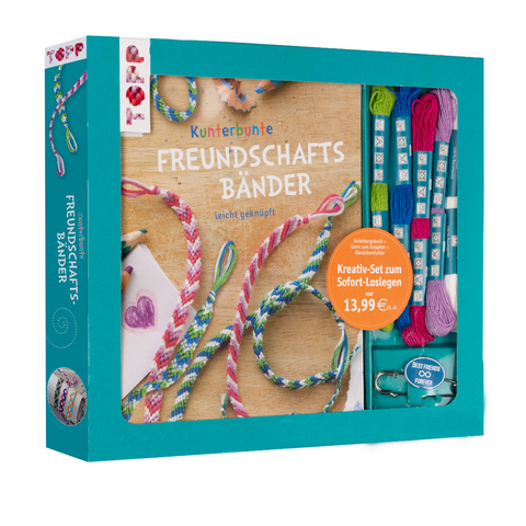 Kreativ-Set Kunterbunte Freundschaftsb&auml;nder - Heike Roland, Stefanie Thomas, Sophie Engel