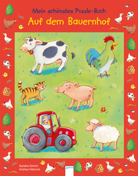 Mein sch&ouml;nstes Puzzle-Buch. Auf dem Bauernhof - Sandra Grimm