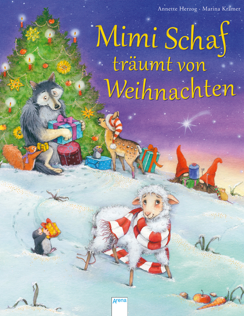 Mimi Schaf tr&auml;umt von Weihnachten - Annette Herzog