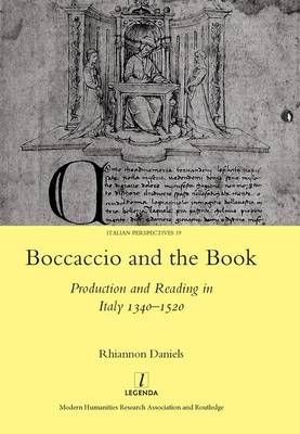 Boccaccio and the Book -  Rhiannon Daniels