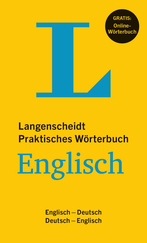 Langenscheidt Praktisches W&ouml;rterbuch Englisch - Buch mit Online-Anbindung - 