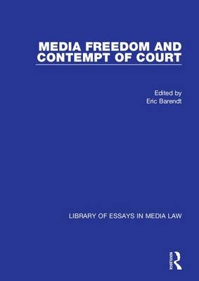 Media Freedom and Contempt of Court - 