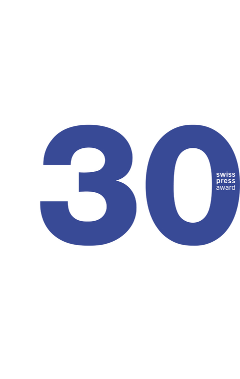 30 Jahre Swiss Press Award - Bucher Denise, Petignat Yves