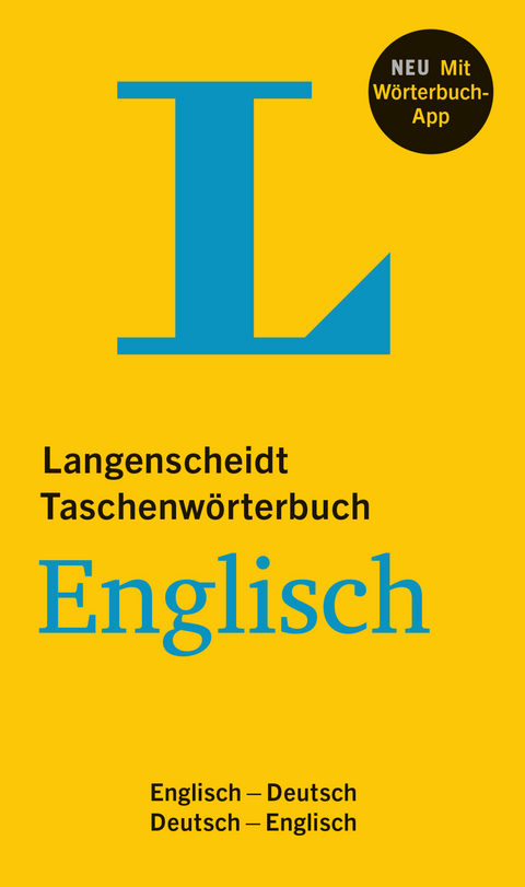 Langenscheidt Taschenw&ouml;rterbuch Englisch - Buch und App - 