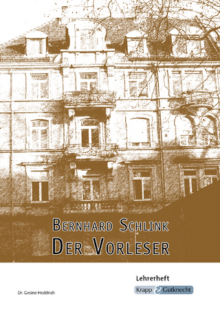 Der Vorleser – Bernhard Schlink – Lehrerheft
