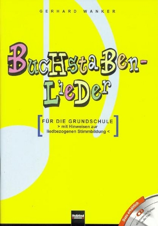 Buchstabenlieder. Heft und AudioCD