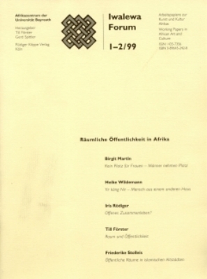 Räumliche Öffentlichkeit in Afrika