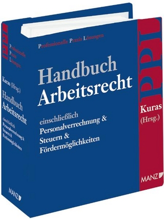 Handbuch Arbeitsrecht / Grundwerk und CD-ROM mit 19. Aktualisierungslieferung Stand Mai 2009