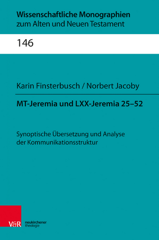 MT-Jeremia und LXX-Jeremia 25-52
