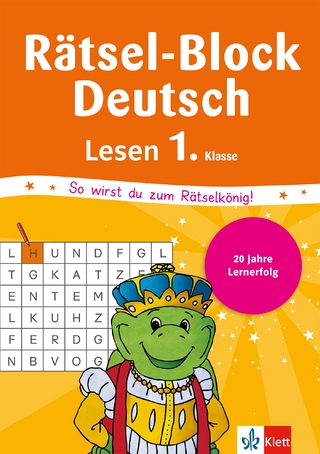 Klett Rätsel-Block Deutsch Lesen 1. Klasse