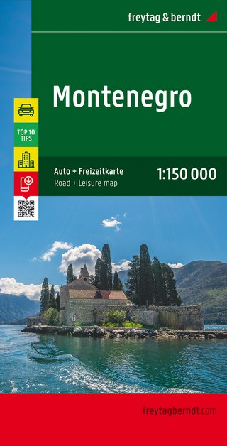 Montenegro, Autokarte 1:150.000, Top 10 Tips