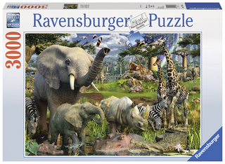 Tiere an der Wasserstelle