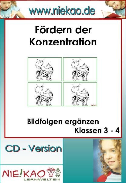 F&ouml;rdern der Konzentration - Bildfolgen erg&auml;nzen Kl. 3-6 - Steffi Kiel