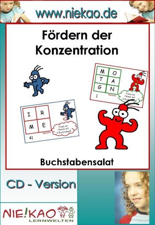 Fördern der Konzentration - Buchstabensalat