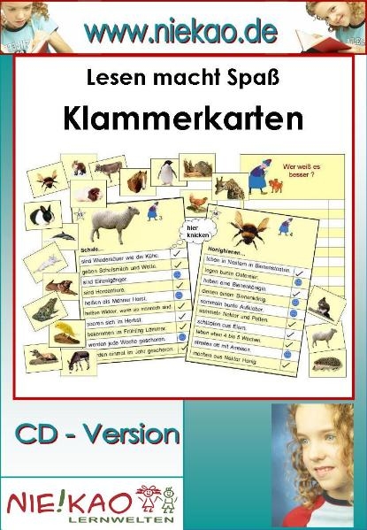 Lesen macht Spa&szlig; - Unsinns&auml;tze klammern 1 - Steffi Kiel