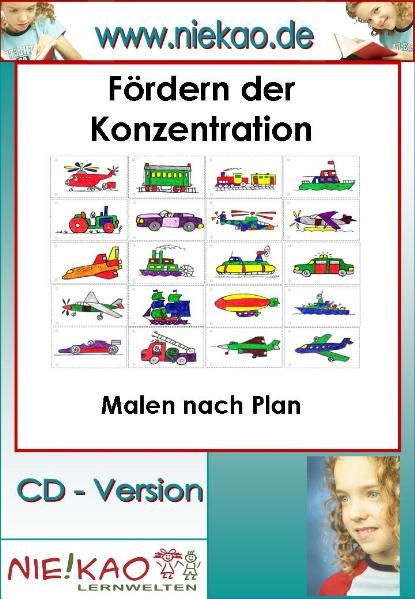 F&ouml;rdern der Konzentration - Malen nach Plan - Steffi Kiel