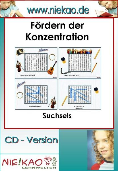 F&ouml;rdern der Konzentration - Suchsels - Steffi Kiel