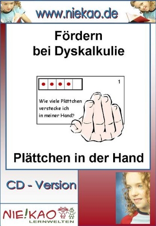 Fördern bei Dyskalkulie - Plättchen in der Hand