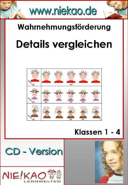 Wahrnehmungsf&ouml;rderung - Details vergleichen - Steffi Kiel