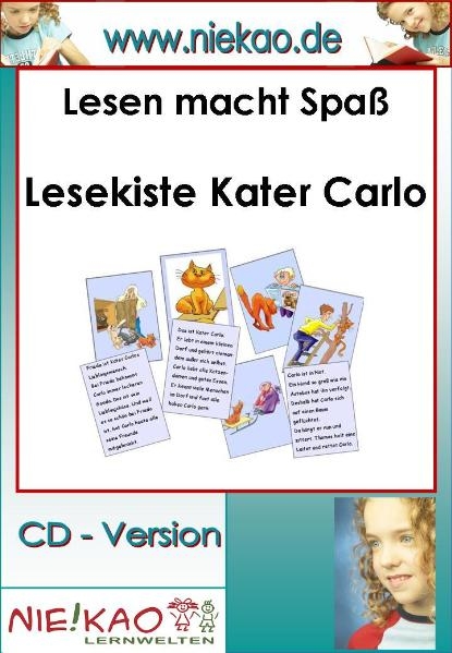 Lesen macht Spa&szlig; - Lesekiste Kater Carlo - Steffi Kiel