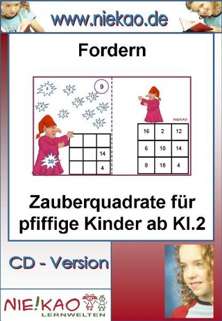 Fordern - Zauberquadrate für pfiffige Kinder ab Kl. 2