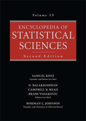 Encyclopedia of Statistical Sciences, Volume 15 - 