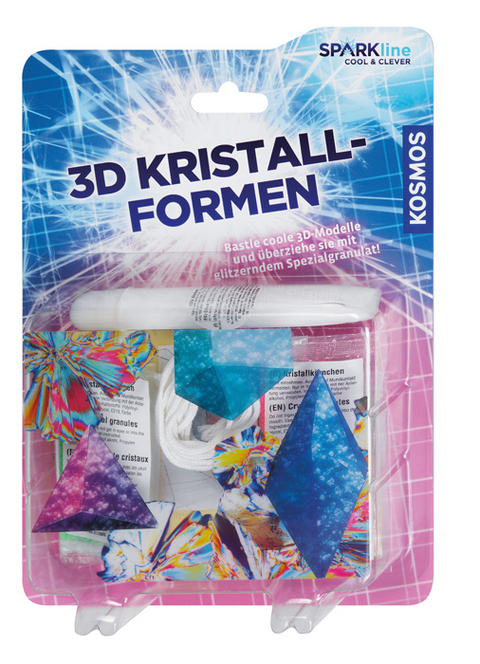 3D Kristallformen (Experimentierkasten)