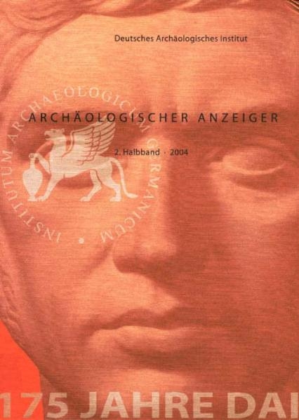 Arch&auml;ologischer Anzeiger - 