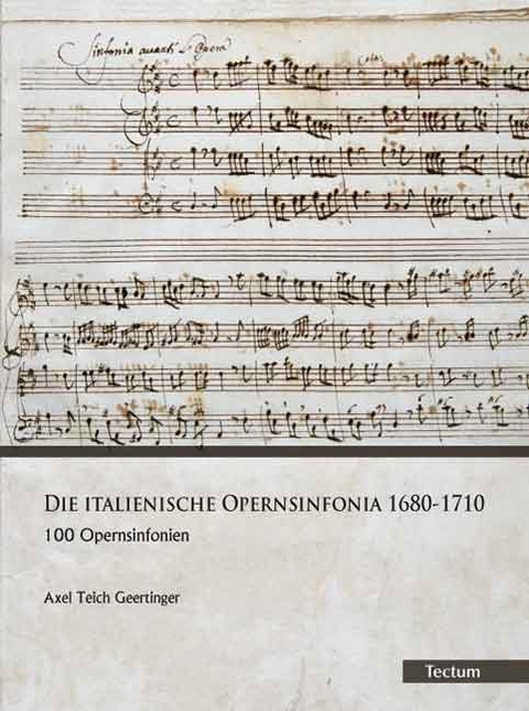 Die italienische Opernsinfonia 1680-1710 - Axel Teich Geertinger