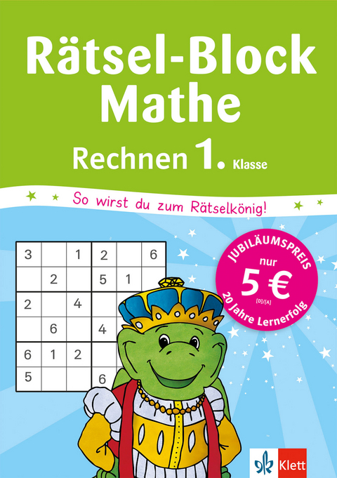 Klett R&auml;tsel-Block Mathe Rechnen 1. Klasse