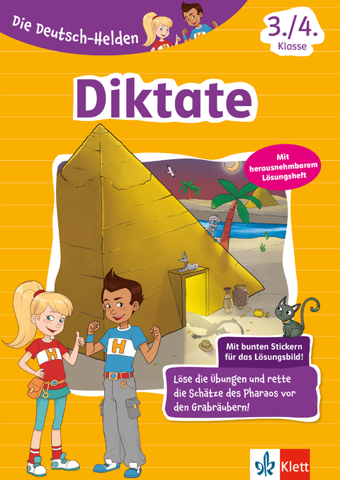 Klett Die Deutsch-Helden: Diktate 3./4. Klasse