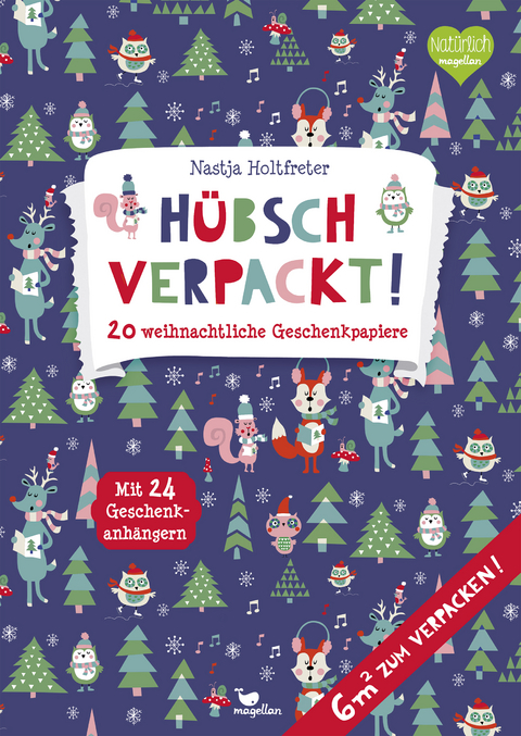 H&uuml;bsch verpackt! 20 weihnachtliche Geschenkpapiere