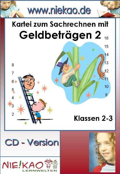 Sachrechnen leicht gemacht - Kartei Rechnen mit Geld 2 - Steffi Kiel