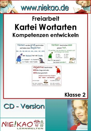 Freiarbeit - Kartei Wortarten - Kompetenzen entwickeln