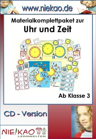 Freiarbeit - Materialpaket zum Erlernen der Uhr