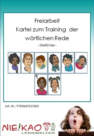 Freiarbeit - Kartei zum Training der wörtlichen Rede