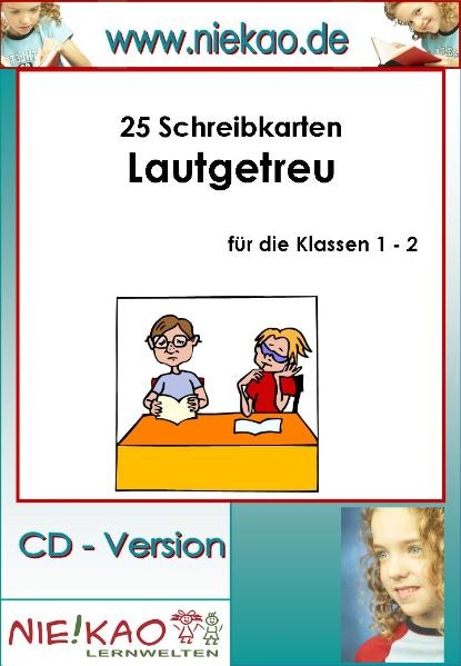 Mit Strategien lernen -  Schreibkarten lautgetreu - Steffi Kiel
