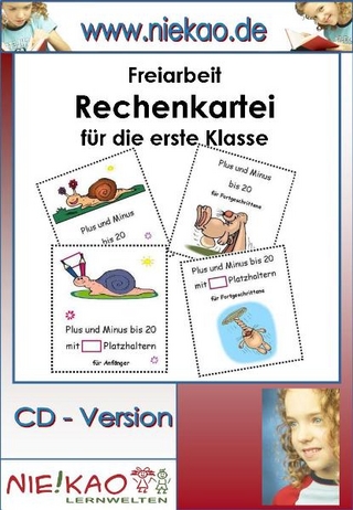 Freiarbeit-Rechenfertigkeit mit Erfolg trainieren Kl.1