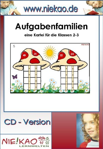 Freiarbeit - Kartei Aufgabenfamilien Kl. 2-3 - Steffi Kiel