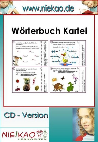 Mit Strategien Schreiben lernen - Wörterbuchkartei