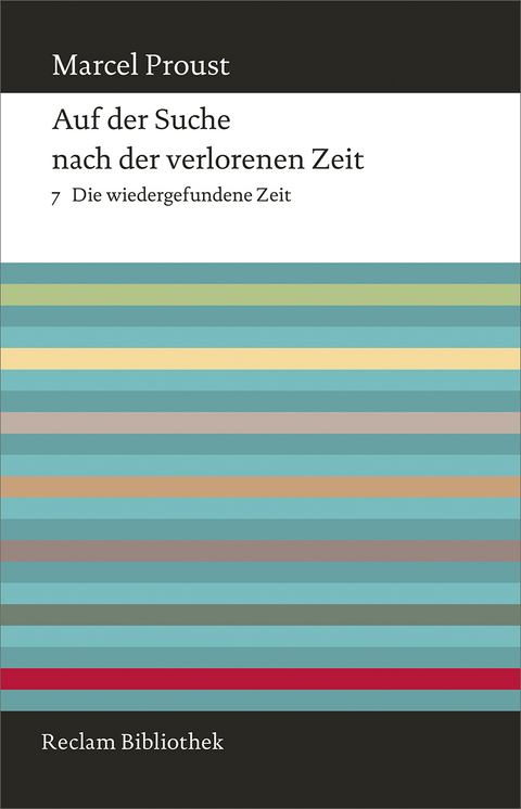 Die wiedergefundene Zeit - Marcel Proust