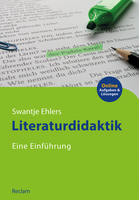 Literaturdidaktik. Eine Einführung -  Swantje Ehlers