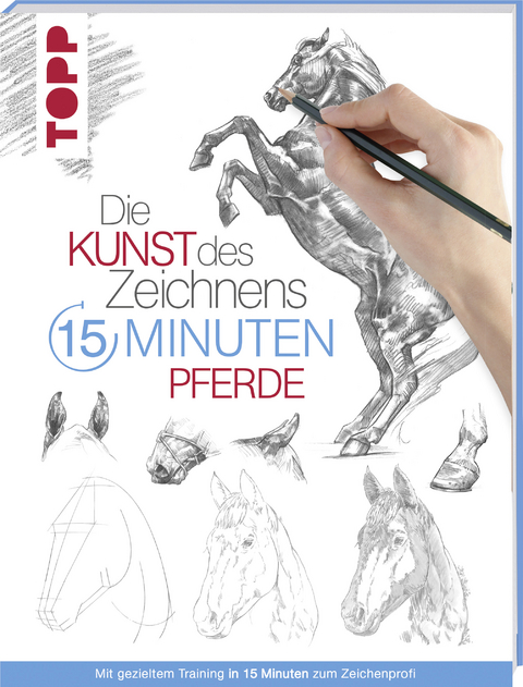 Die Kunst des Zeichnens 15 Minuten - Pferde