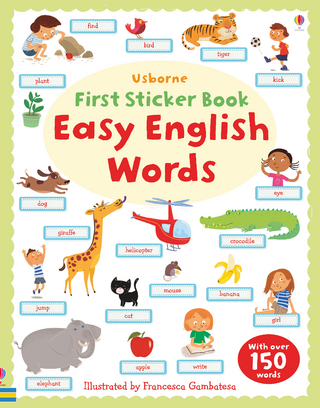 First Sticker Book: Easy English Words