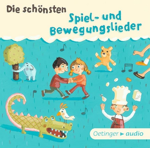 Die sch&ouml;nsten Spiel- und Bewegungslieder, Audio-CD - 