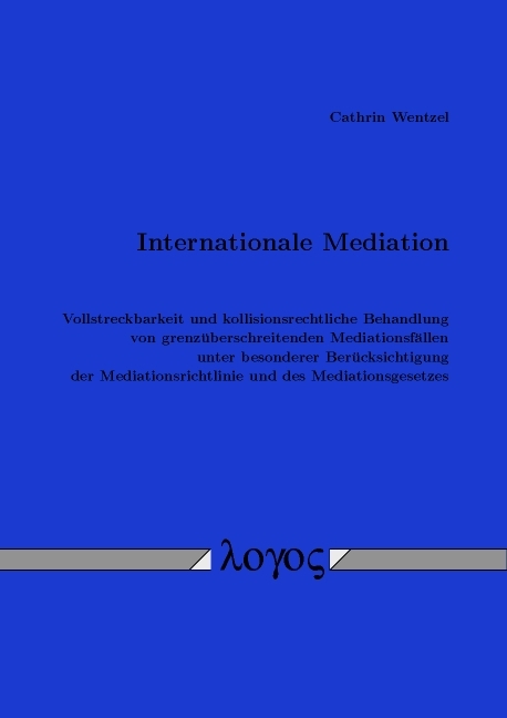 Internationale Mediation - Cathrin Wentzel