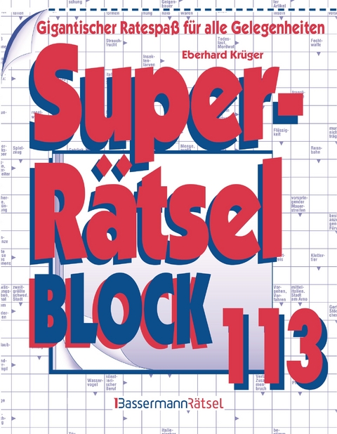 Superr&auml;tselblock 113 (5 Exemplare &agrave; 3,99 &euro;) - Eberhard Kr&uuml;ger