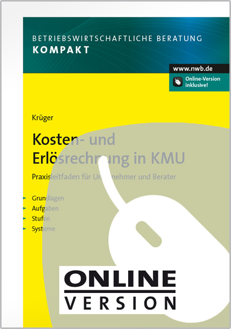 Kosten- und Erl&ouml;srechnung in KMU - G&uuml;nther Kr&uuml;ger  H.