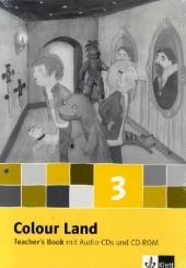 Colour Land ab Klasse 1 - Neubearbeitung. Ausgabe Baden-Württemberg,... / Teacher's Book mit Audio-CD