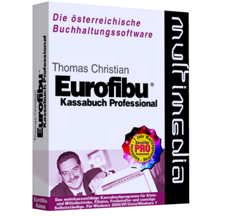 Eurofibu Kassabuch 2024 Professional. Die österreichische Buchhaltungssoftware.